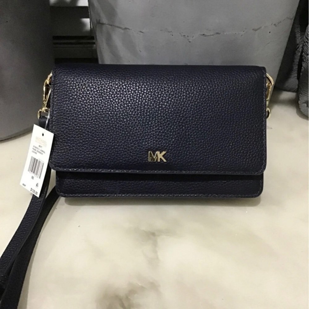 Michael Kors Mott Phone Crossbody Admiral Navy